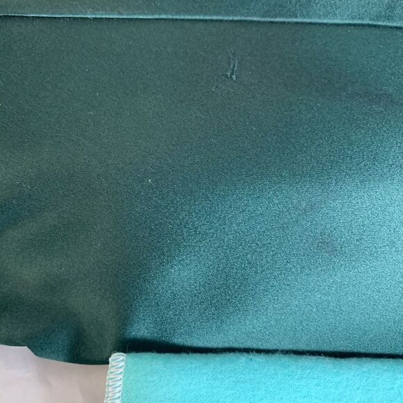 Tiffany & Co. Holly Satin Clutch - Green - EUC - Picture 8 of 16